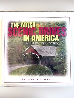 The Most Scenic Drives in America 400 pages hardcover Like New Fantastic!